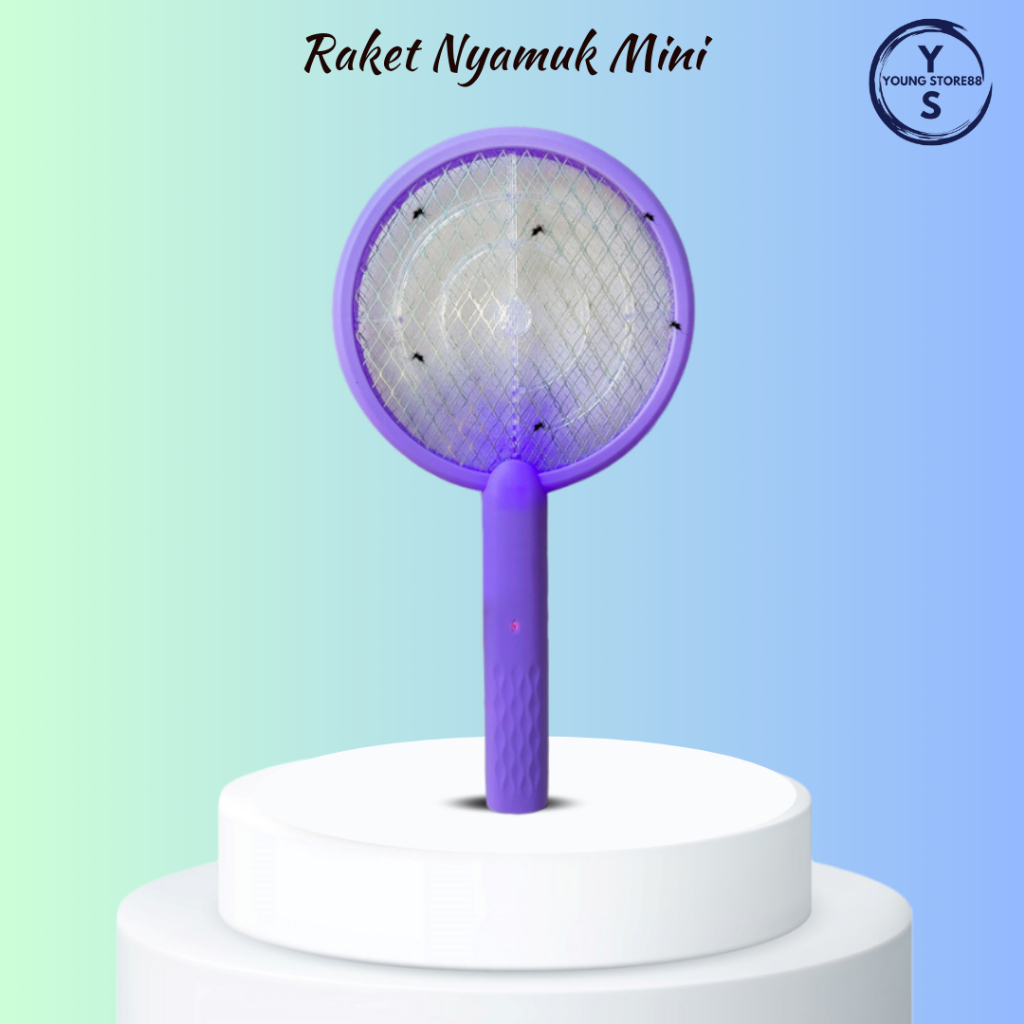 Raket Nyamuk Mini USB Pembunuh Nyamuk Sinar UV / Pembunuh Nyamuk Elektrik