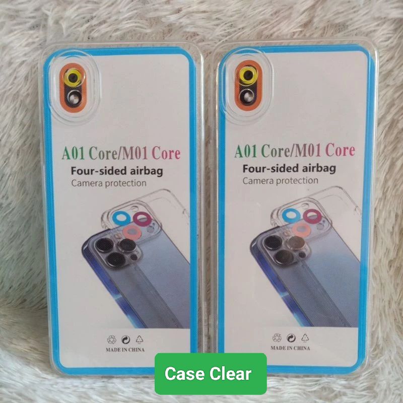 soft Case Clear Samsung A01 Core/ Samsung A01 Case Clear Bening Transparan