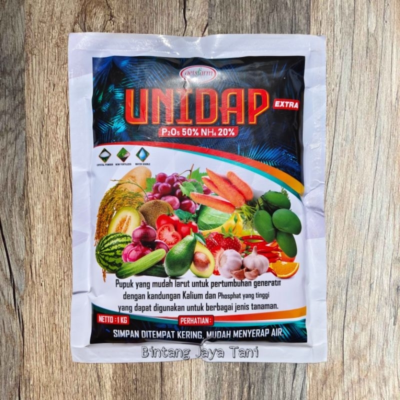 UNIDAP EXTRA 1 KG / Pupuk Mempercepat Masa Generatif / Memperbanyak Akar, Umbi, Bunga/ Meningkatkan 