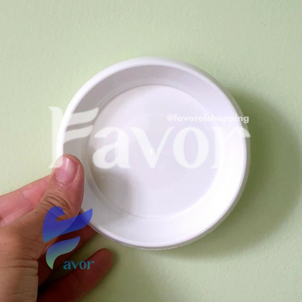 Tatakan Pot T 10 PUTIH GBL Piring Pot Tanaman Hias / Bunga / Sayur