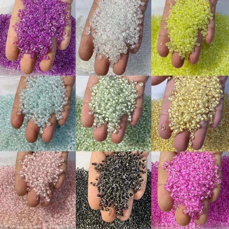 mote pasir mix warna warni