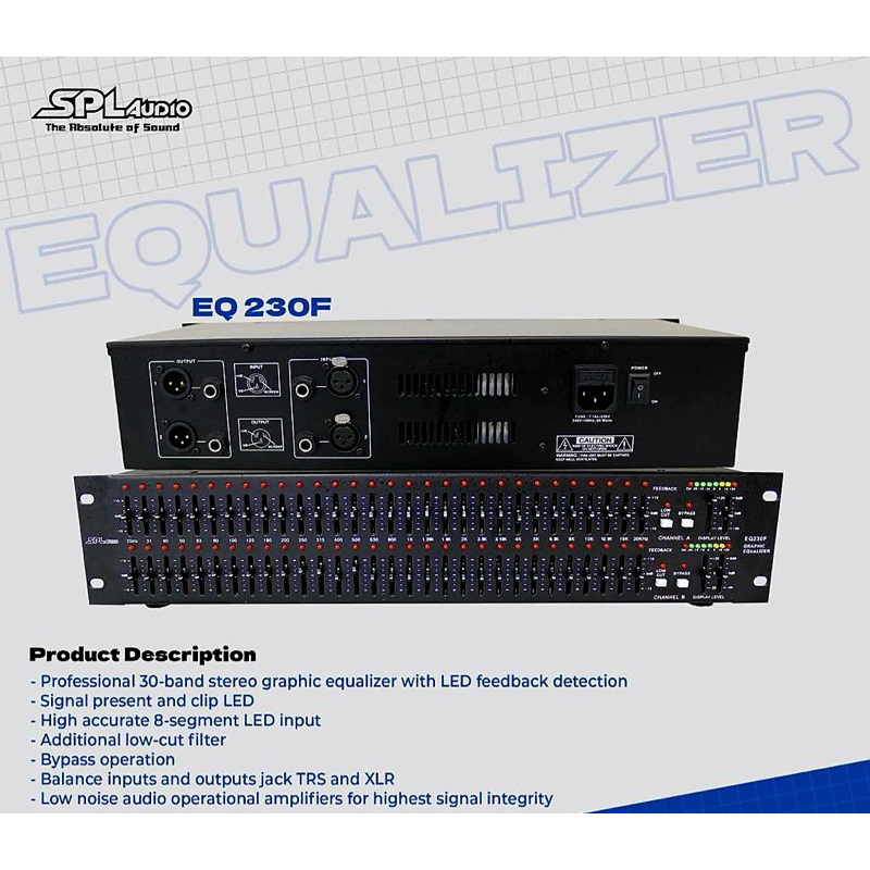 Equlizer SPL Audio EQ230F Original