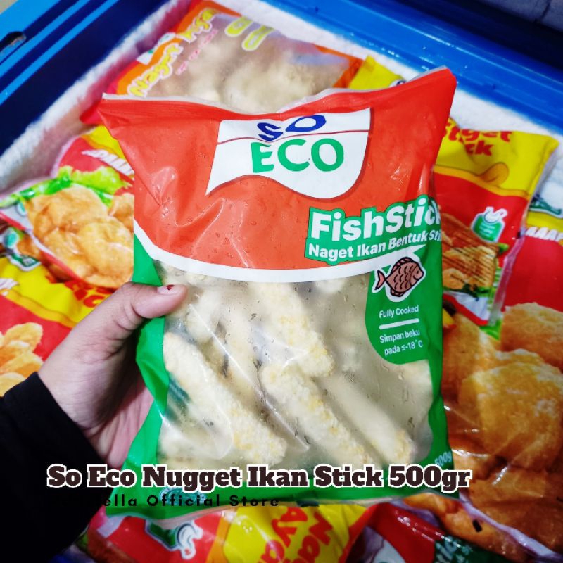 

ADDRIELLA So Eco Nugget Ikan Stick 500gr | So Eco/Frozenfood/Frozenfood Murah