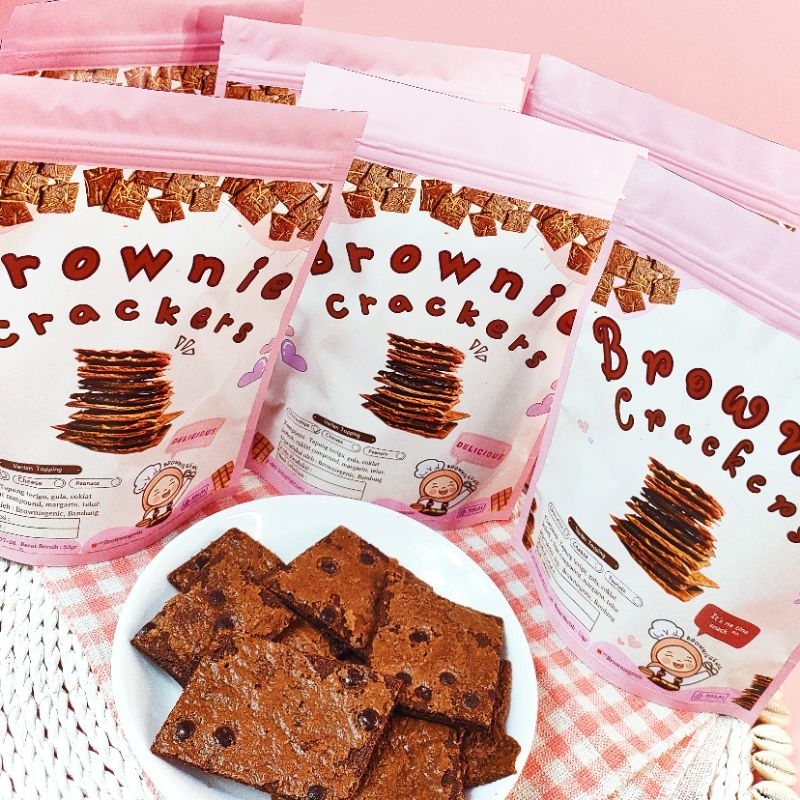 

KERIPIK BROWNIES / BROWNIS CHIPS / BROWNIE CRACKERS