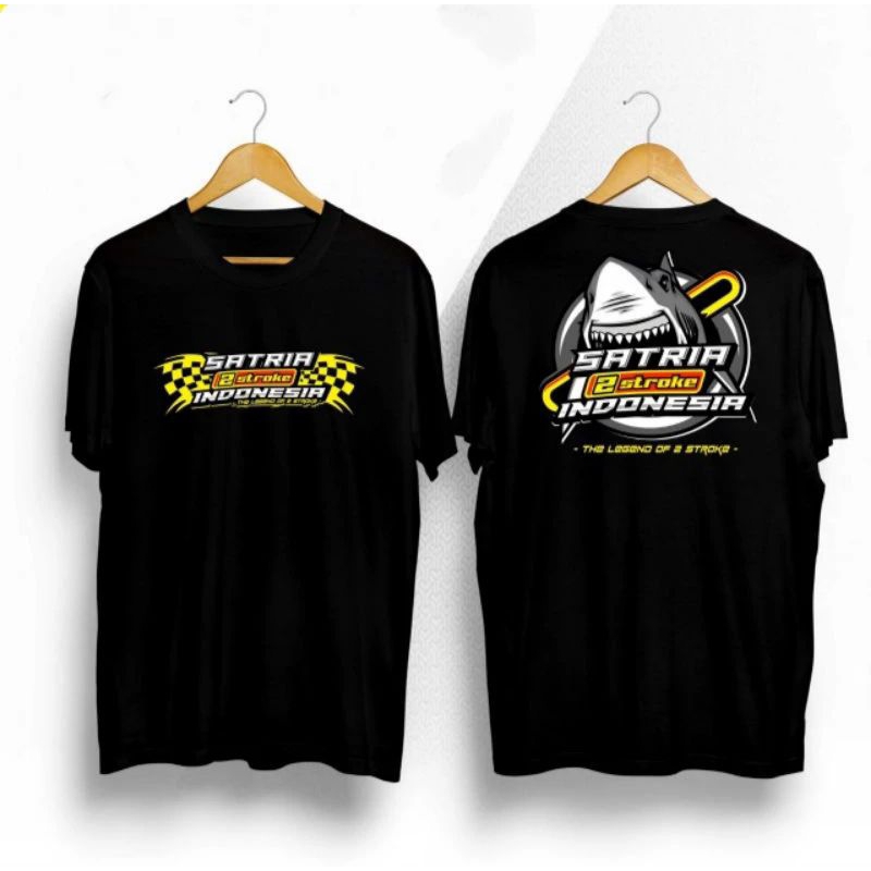 Kaos Satria 2 Tak Stroke || Kaos Racing free stiker
