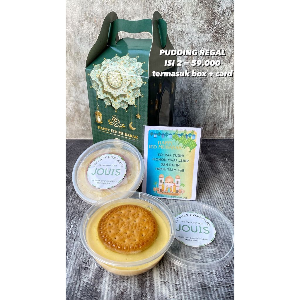 

Pudding Regal Cup - Hampers Idul Fitri / Paket Lebaran