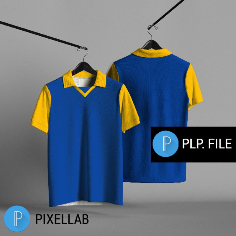 Mockup Jersey Retro Vintage pixellab