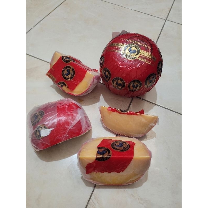 

keju edam ayam emas cock brand / keju holland repack potongan