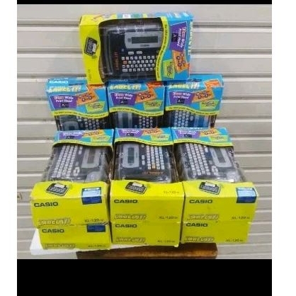 

Printer Label/Label Printer CASIO KL 120/EZ LABEL CASIO KL 120/READY REAL PICT