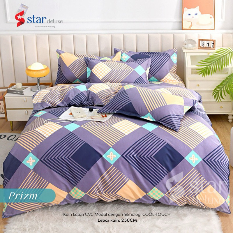 kain sprei meteran prizm star