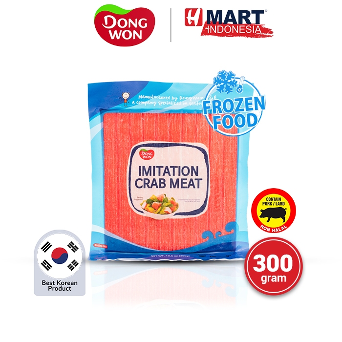 

Dongwon Korean Imitation Crab Meat - Olahan Kepiting - Crab Stick 300g