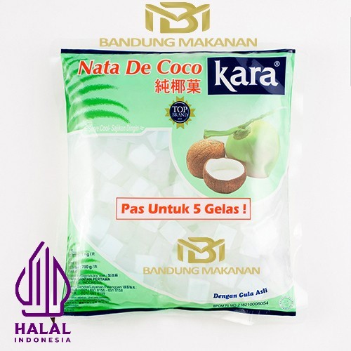 

NATA DE COCO KARA TOPPING DESSERT - 1KG
