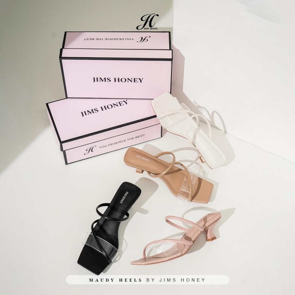 JIMS HONEY MAUDY HEELS Sepatu High Heels Wanita Sepatu Sandal Wanita Sepatu Wanita Elegan