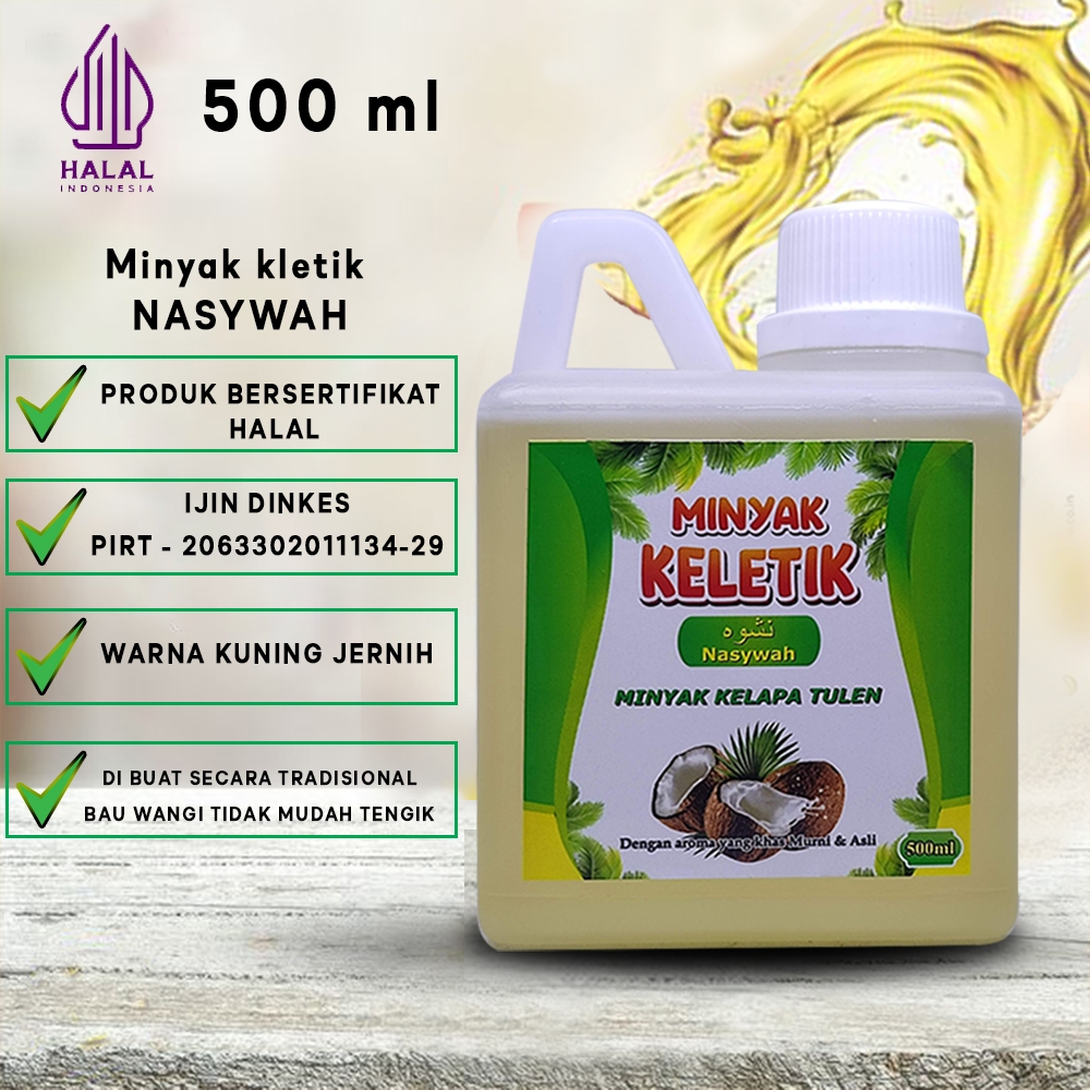 

minyak kletik 500 ml minyak kelapa asli tradisional