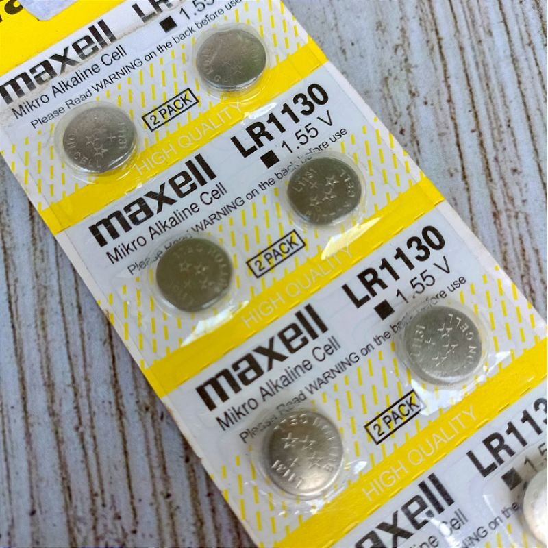 BATERAI LR1130 1.55V MAXELL / BATERAI LR 1130