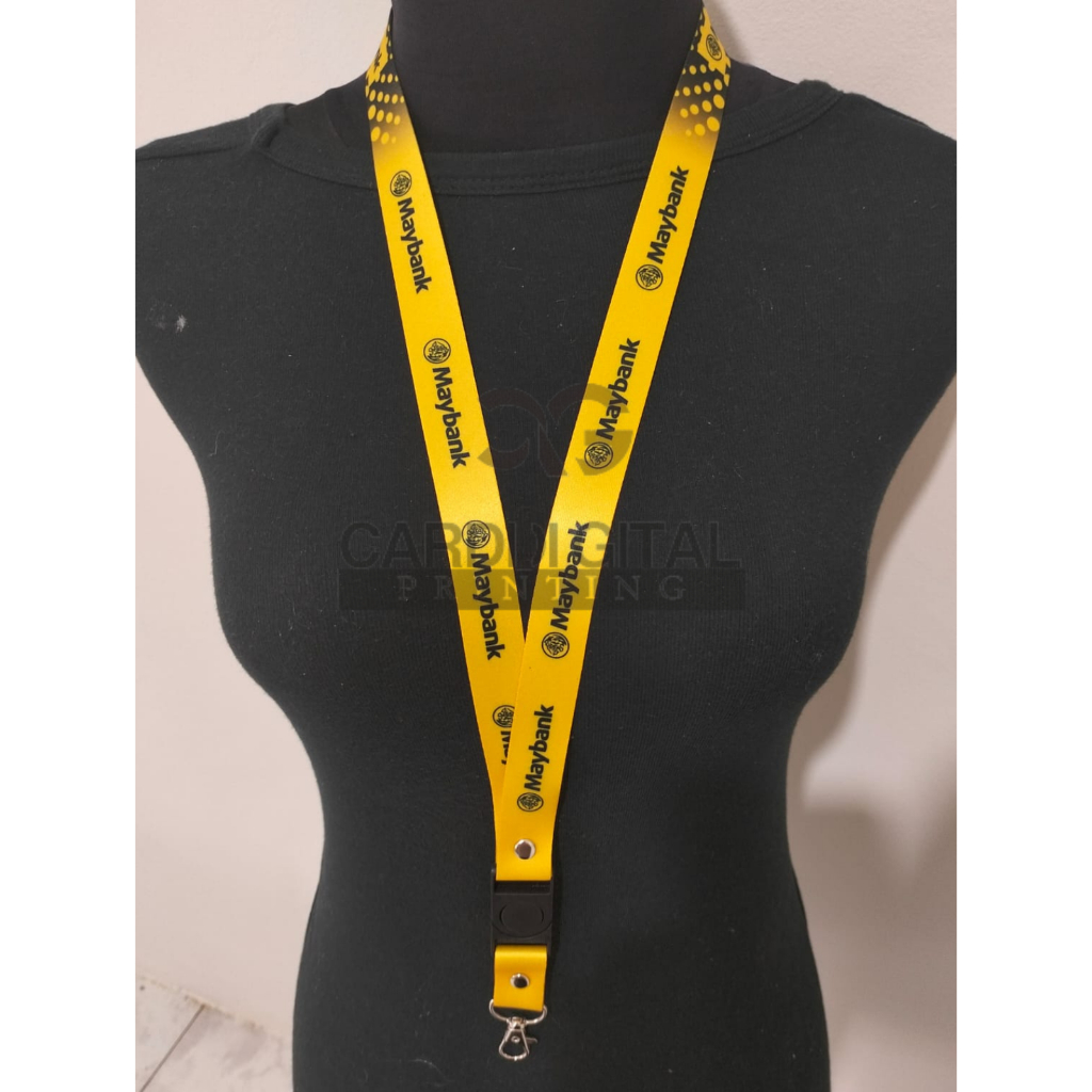 

Tali ID Card / Tali Lanyard printing MAYBANK