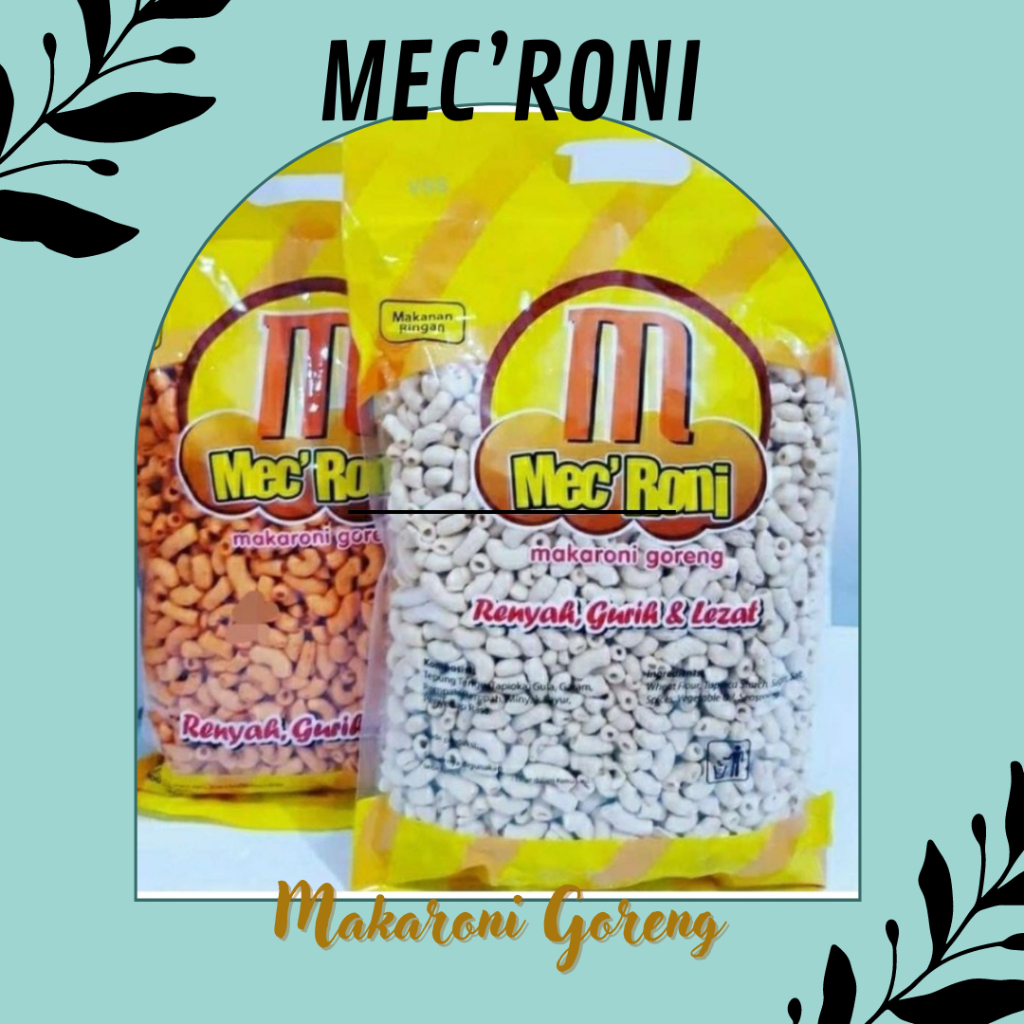 

SNACK Mec'Roni 350gr / Makaroni Goreng