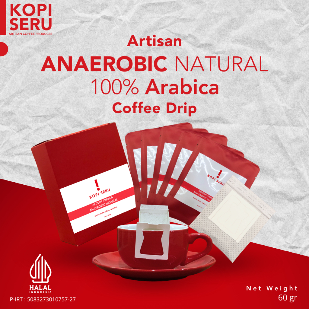 

Artisan Coffee Drip 100% Arabica Anaerobic Natural