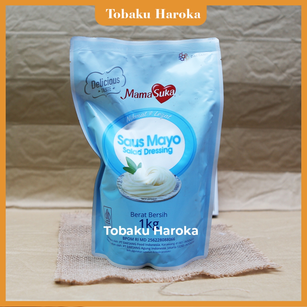 

Mamasuka Mayonaise Salad Dressing 1kg - Saus Mayo