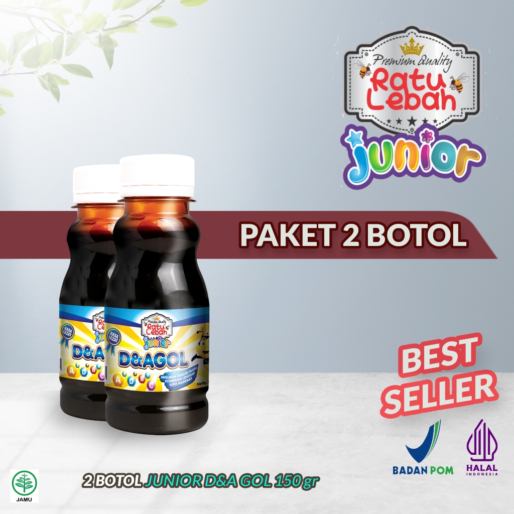

Madu Anak D&A Gold (paket 2 botol) 150gr