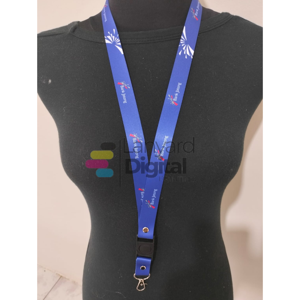 

Tali ID Card / Tali Lanyard printing BANK JATENG
