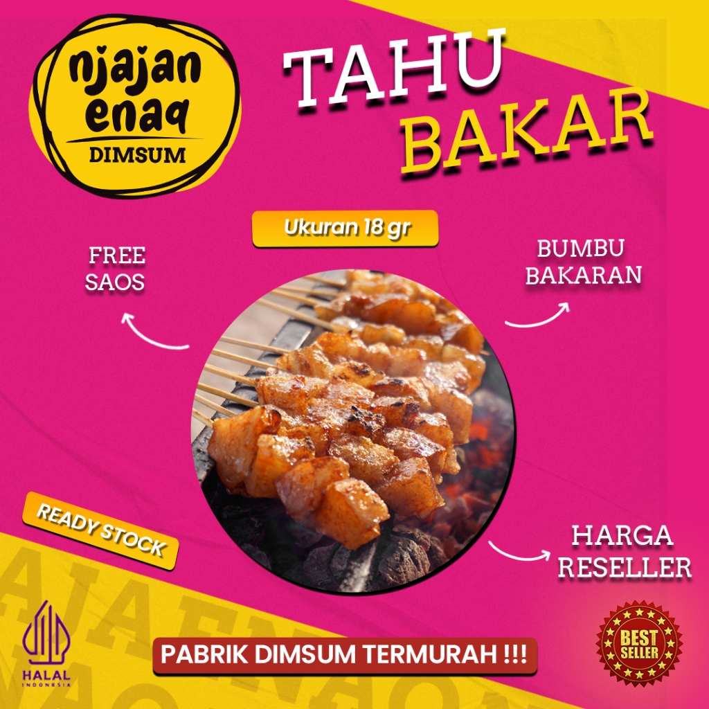 

TAHU BAKAR 18gr PACK ISI 30 ❤️ NJAJANENAQ ❤️