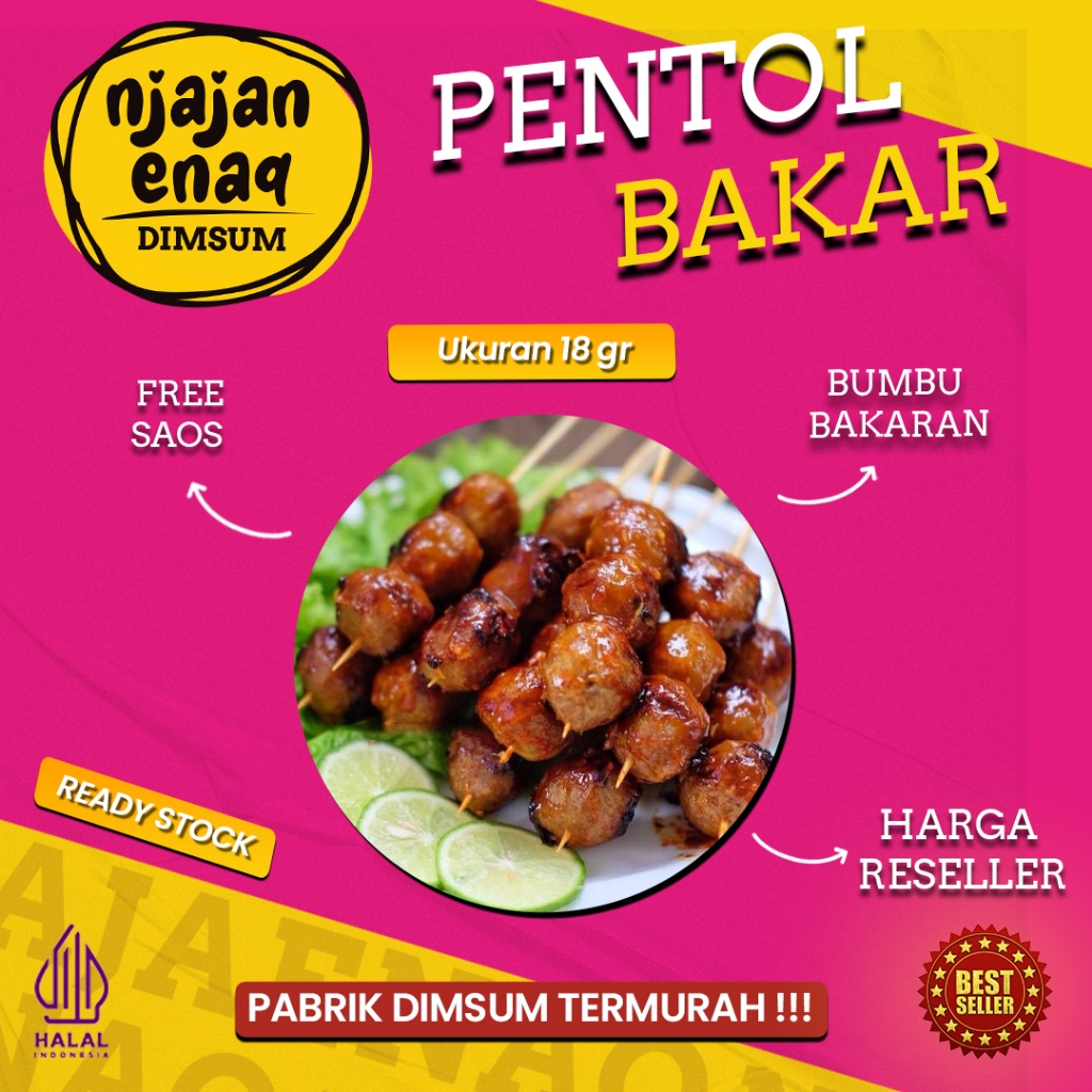 

PENTOL BAKAR 18gr PACK ISI 30 ❤️ NJAJANENAQ ❤️