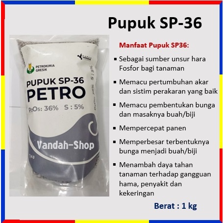 Pupuk SP-36 Petro SP36 1kg