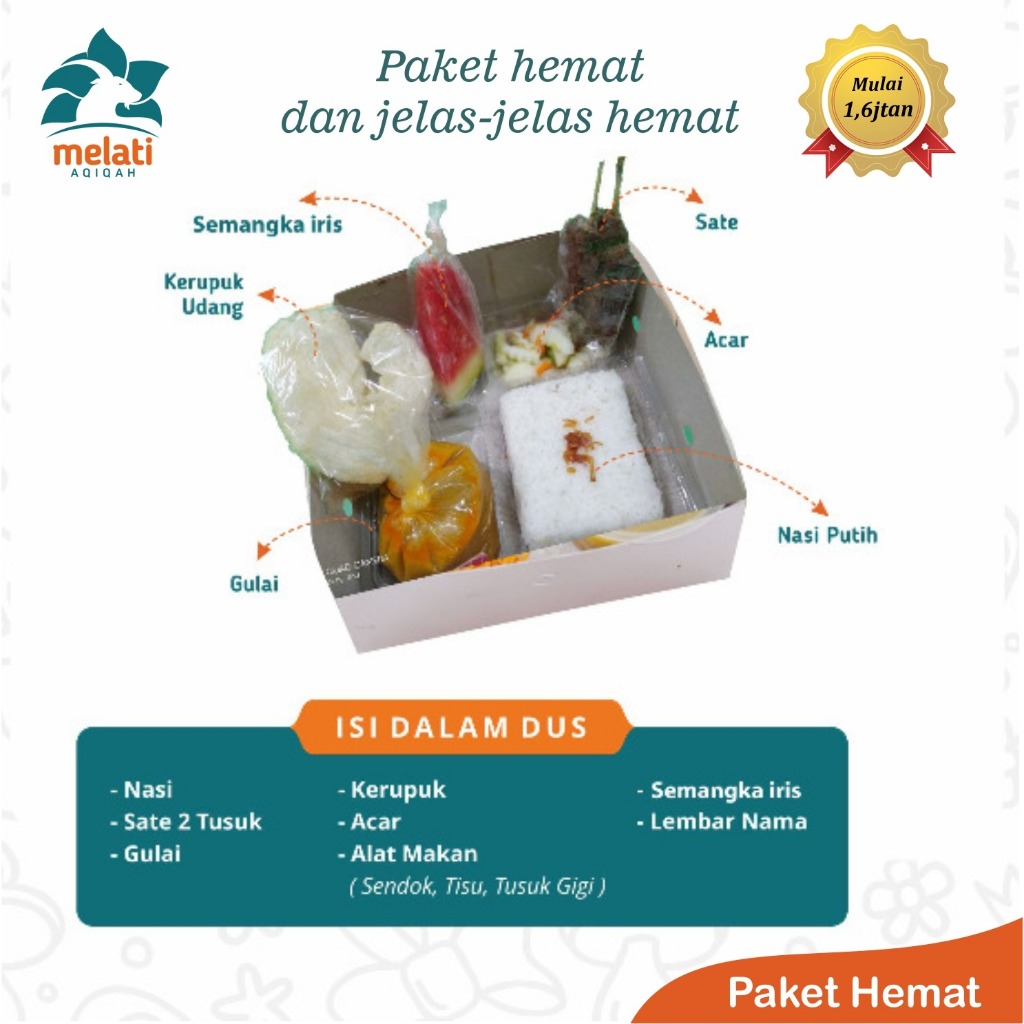 

Paket Aqiqah Hemat Anak Laki - Laki Jogja