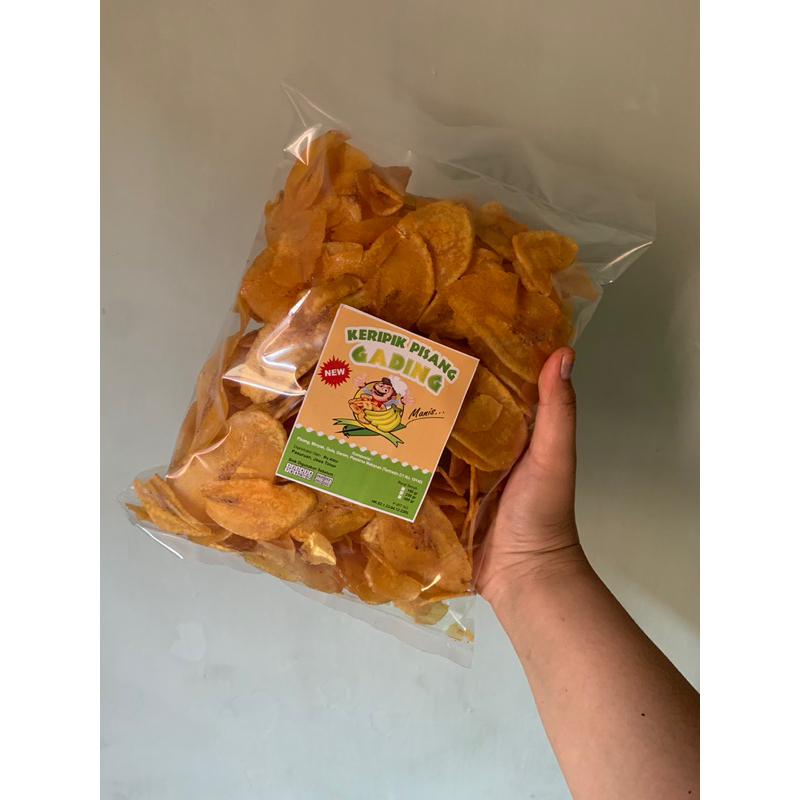 

kripik pisang cap gading 500 grm