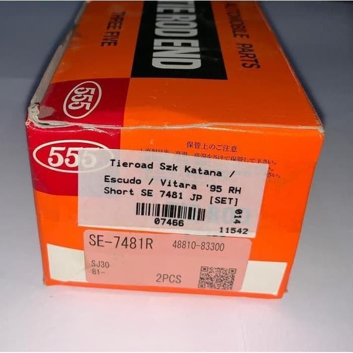 TIE ROD END MERK 555 JAPAN SUZUKI KATANA SE-7481R SET