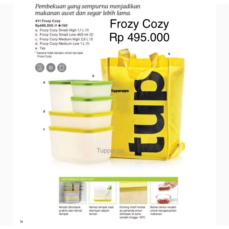 Frozy Cozy Tupperware