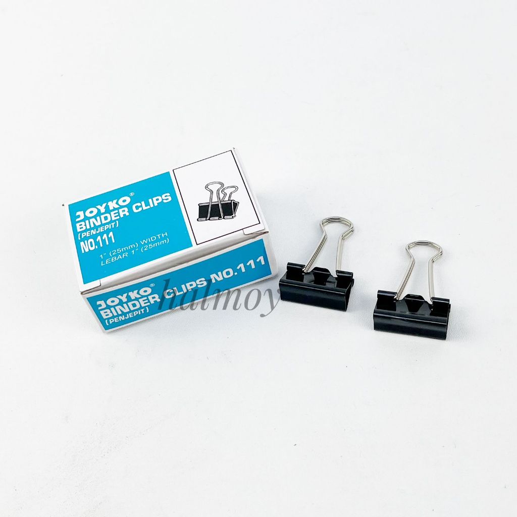 

BINDER CLIP / PAPER CLIP JOYKO NO. 111 ( 12 PCS )