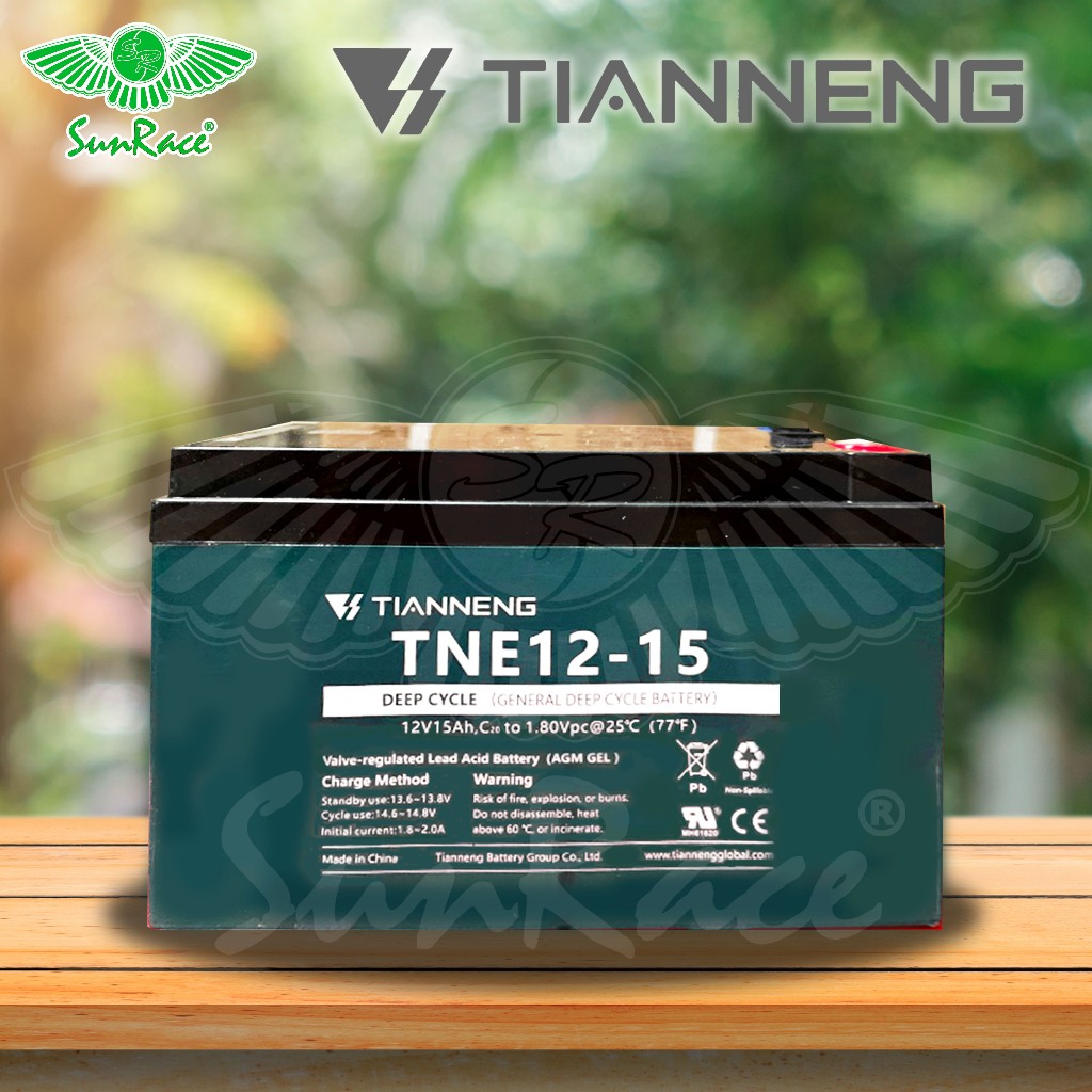 BATERAI / AKI 12V 15AH SEPEDA LISTRIK TIANNENG