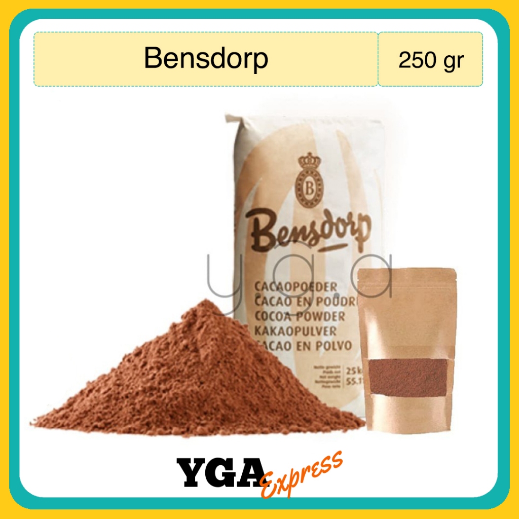 

Bensdorp Cocoa Powder (REPACK) 250gr / Coklat Bubuk / Cokelat Bubuk