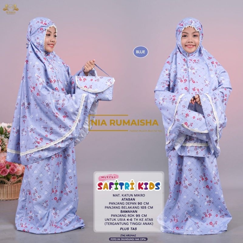 MUKENA ANAK SAFITRI ORIGINAL NIA RUMAISHA