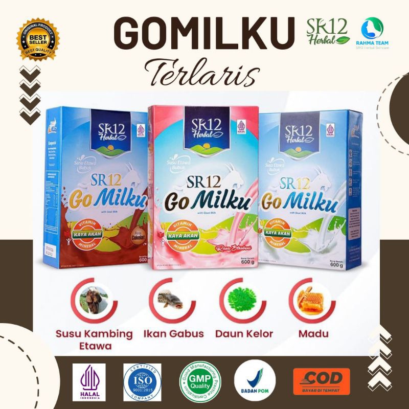 

GOMILKU SUSU KAMBING ETAWA SR12