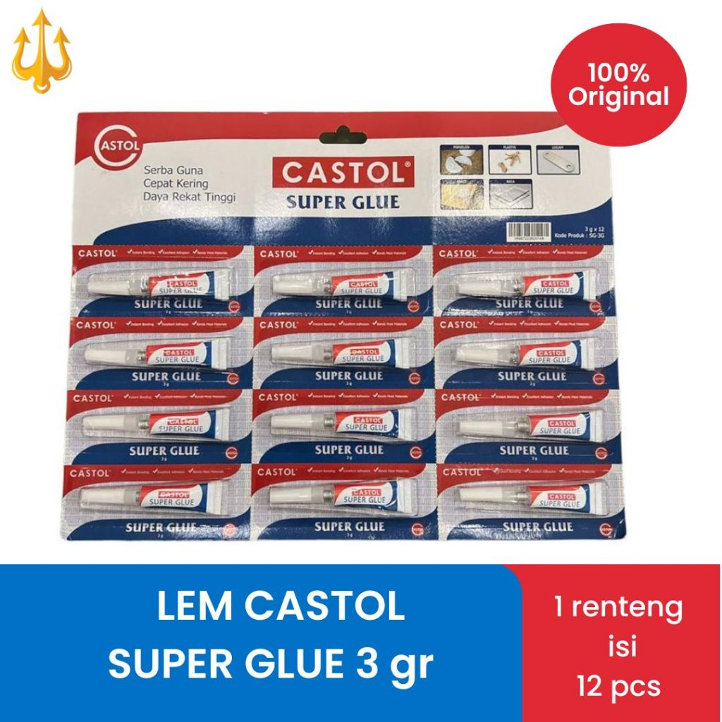 

Lem CASTOL Super Glue 3gr