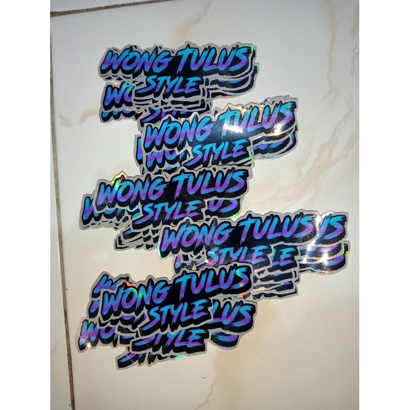 

stiker hologram WTG V2