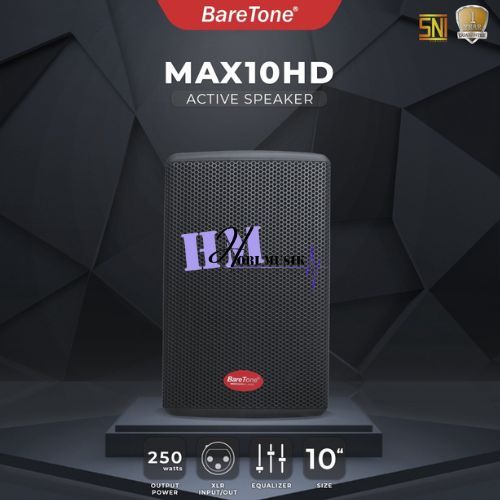 speaker aktif baretone max 10hd baretone max10hd baretone max10 hd 1bh