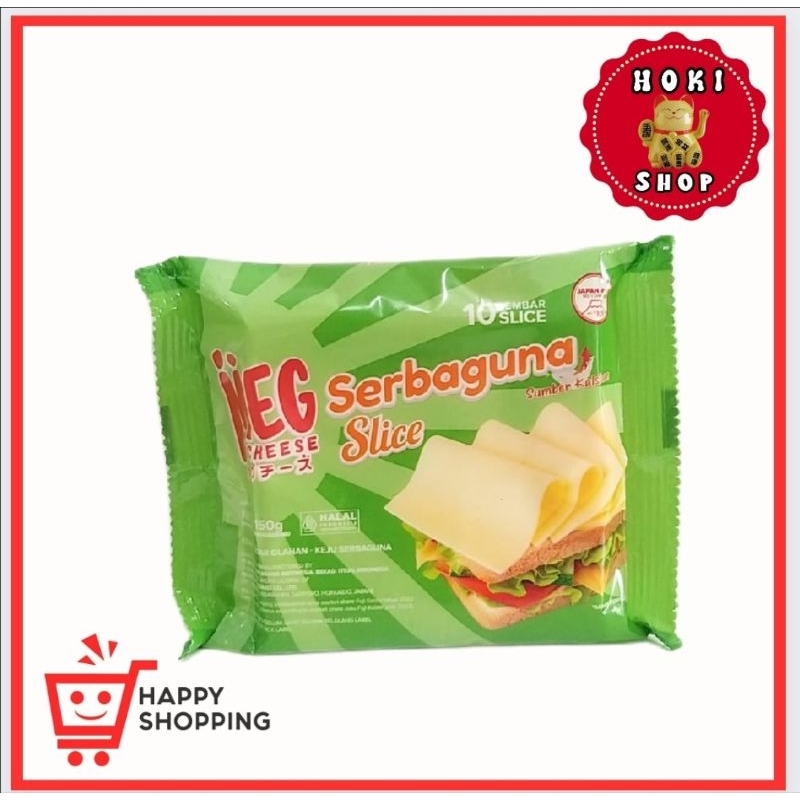 

✔MURAH Keju Meg Slice Serbaguna Isi 10pcs / Meg Keju Serbaguna