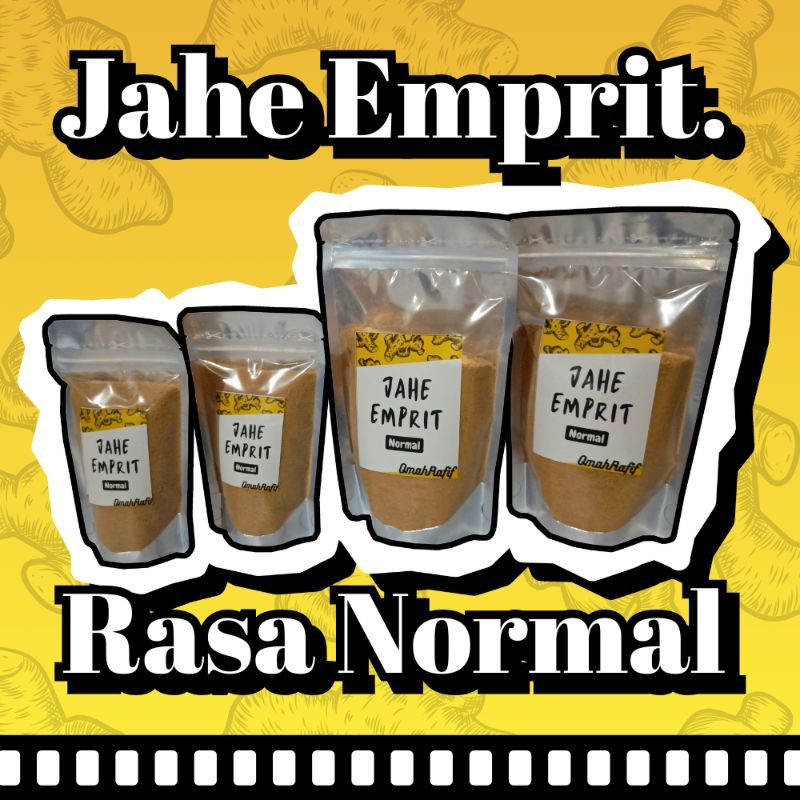 

Jahe Emprit Bubuk Instan (Rasa Normal) !! - Omah Rafif