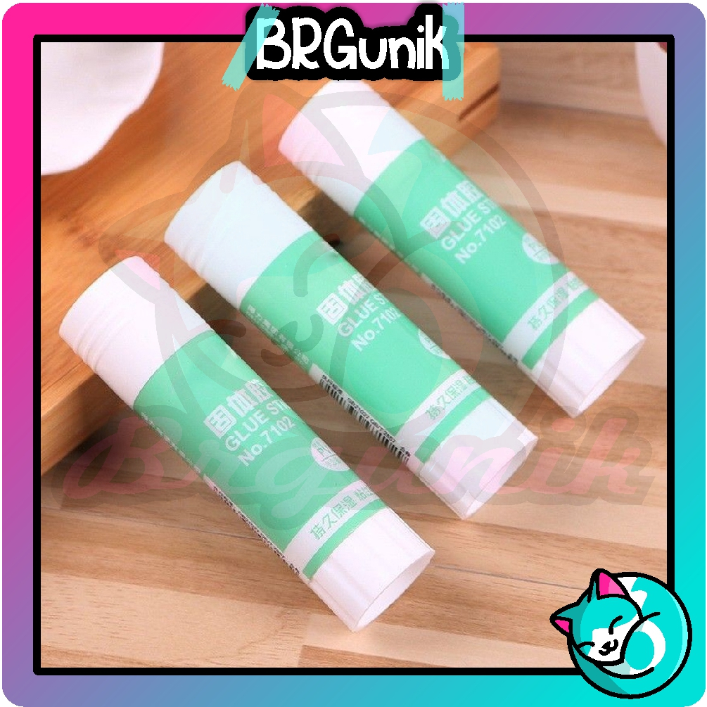 

BRGUNIK Lem Glue Stick Putih / Lem Kertas Batangan 9gr S109