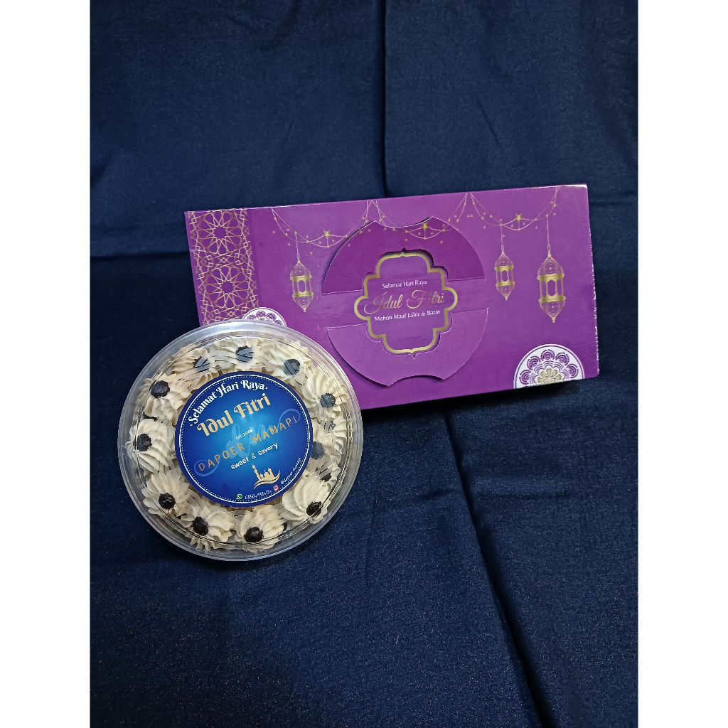

HAMPERS KUE KERING PREMIUM | KUE LEBARAN | GIFTBOX IDUL FITRI [250gr]