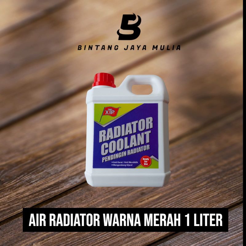 Air radiator Mobil, Air coolant pendingin mesin mobil