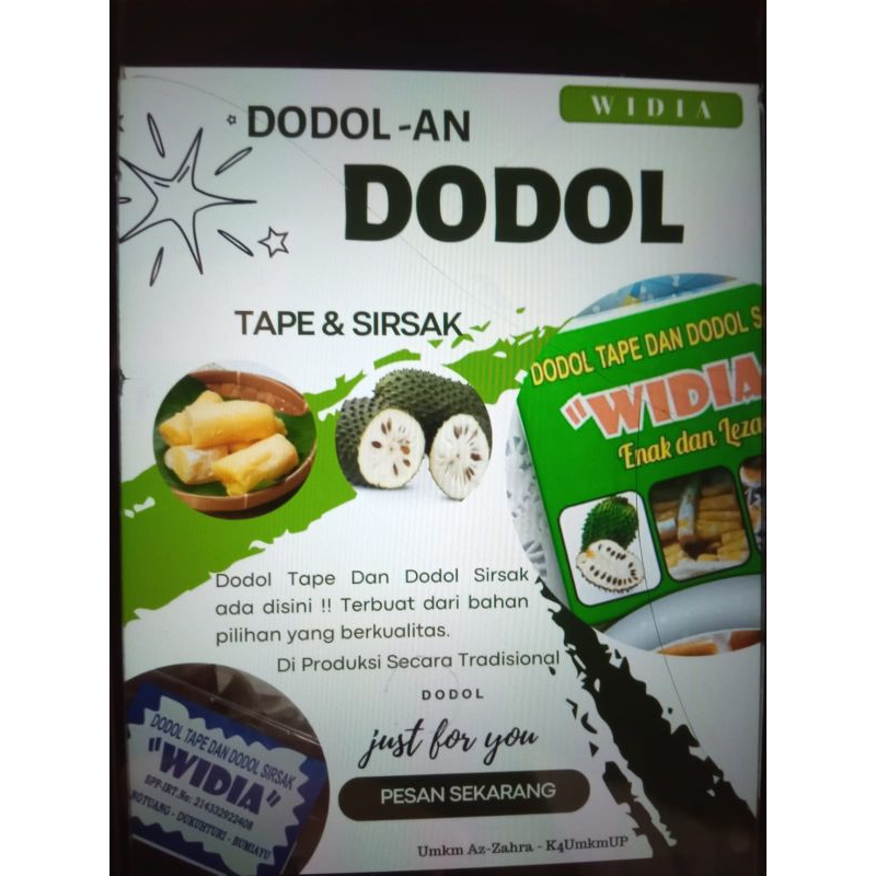 

Dodol sirsak Widia