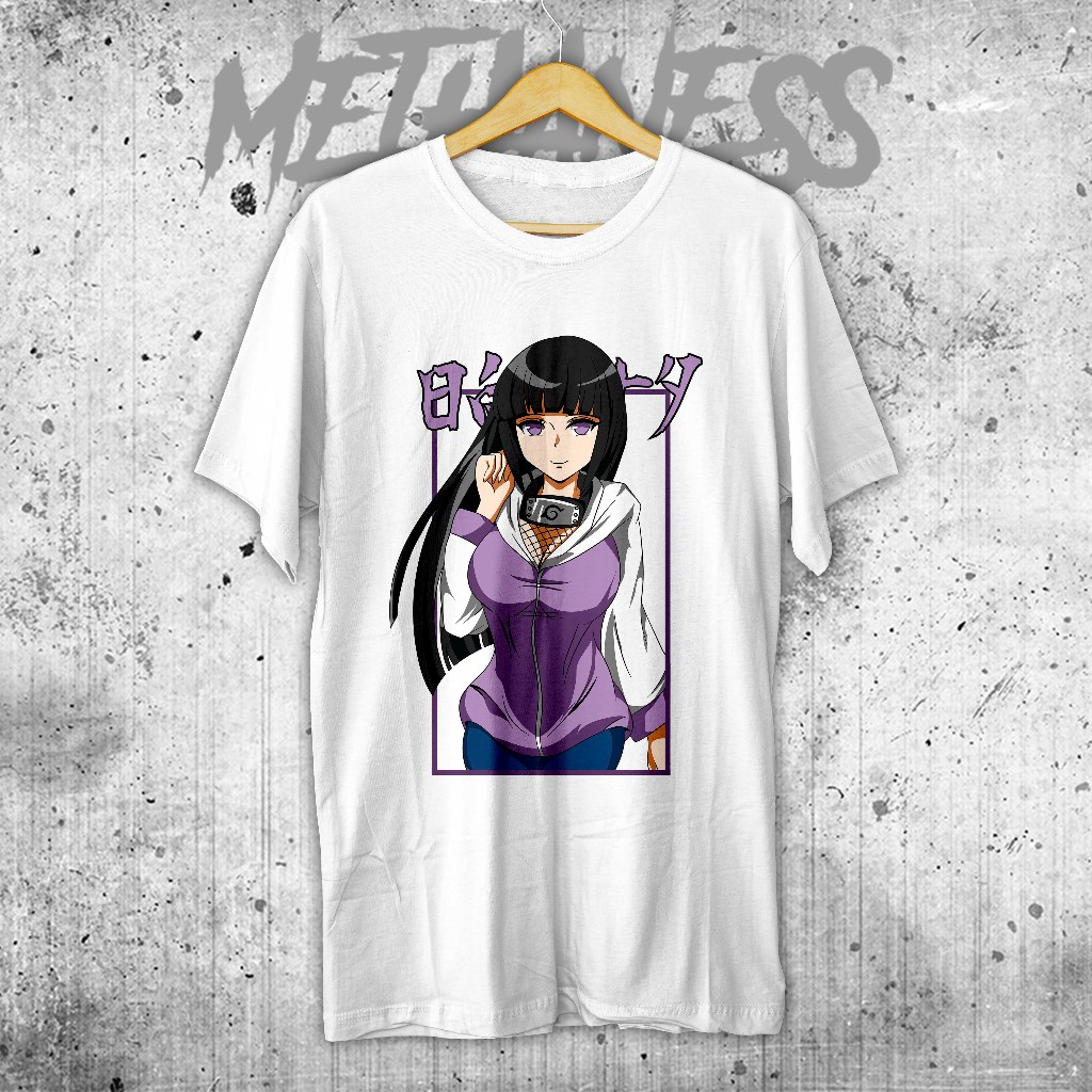 Kaos Anime Naruto Shippuden Hinata / tshirt Anime Naruto Hinata Hyuga