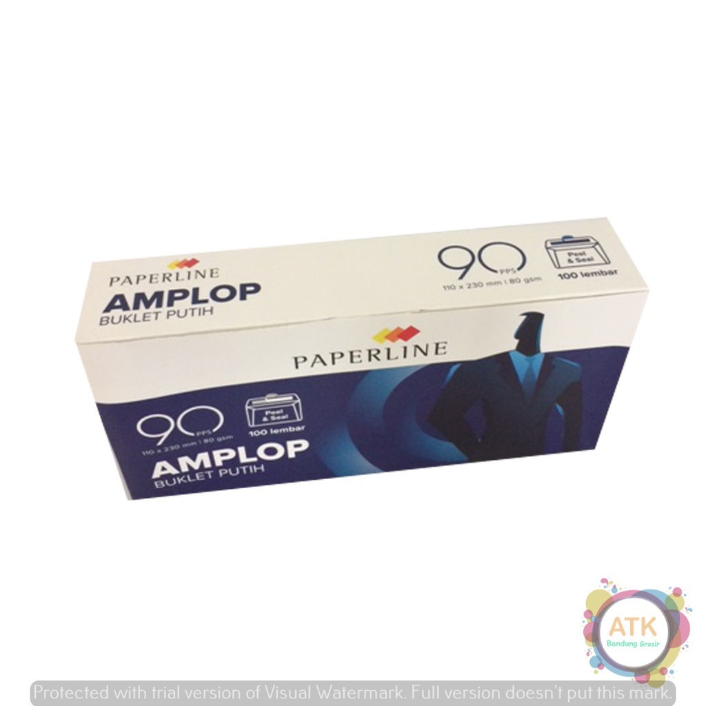 

Amplop / Envelope Besar Paperline Ukuran 90 PPS 1 Pak 100