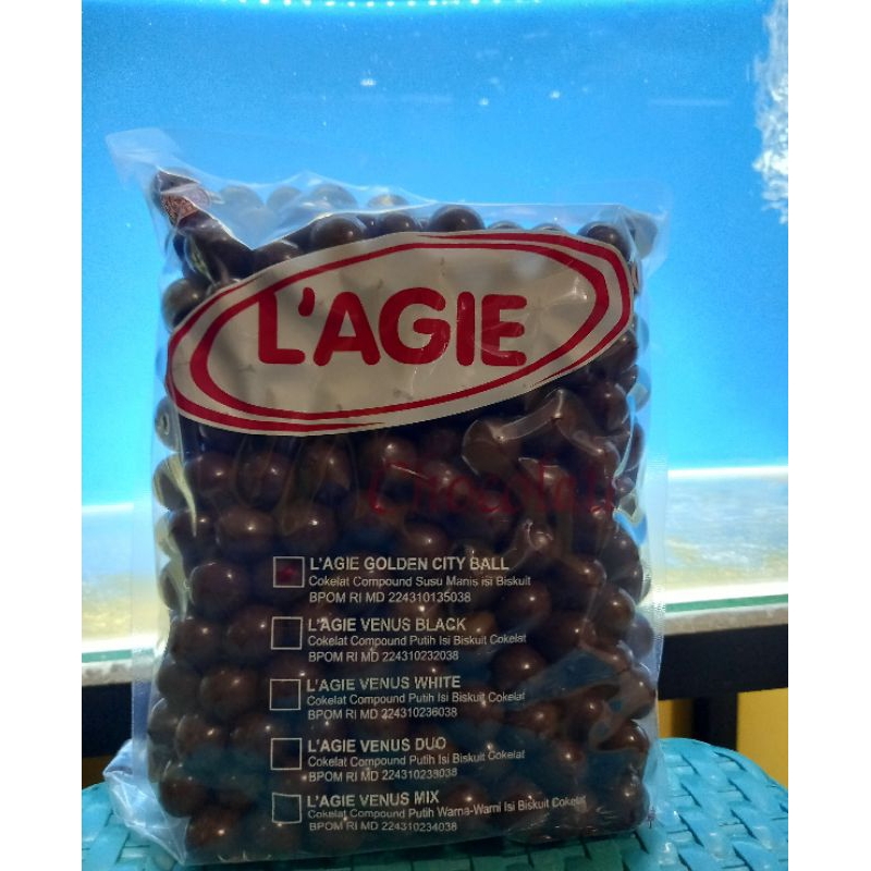 

GUDANG COKLAT KILOAN TERMURAH - COKLAT L'AGIE GCB Choccoball - coklat biskuit terenak termurah - coklat virall termurah