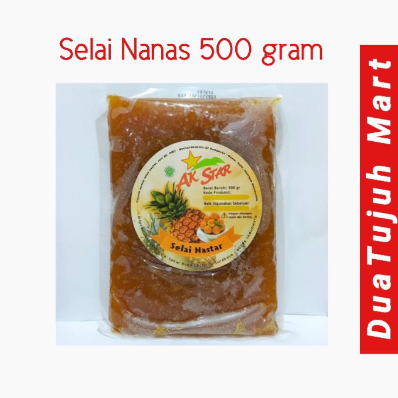 

AK STAR Selai Nanas/Isian Nastar/Felling Nanas 500 gram